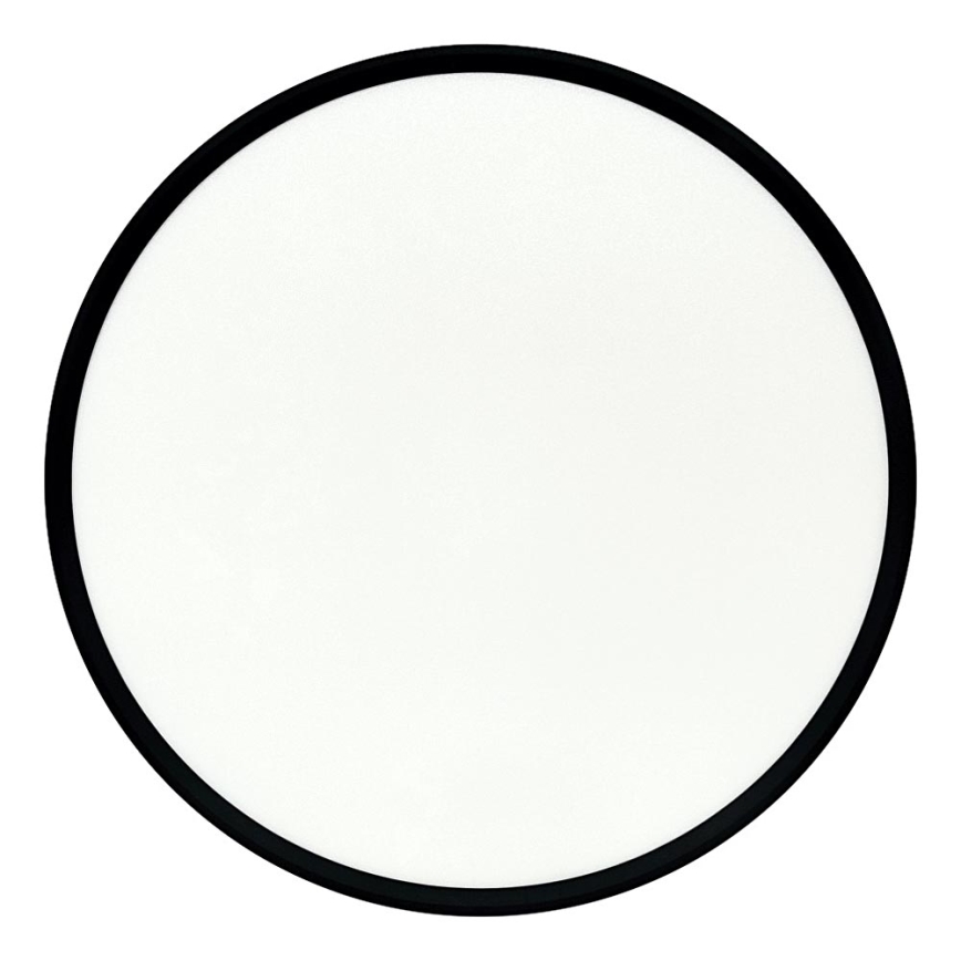LED таванно осветително тяло LED/40W/230V 3000/4000/6500K Ø 50 см черно